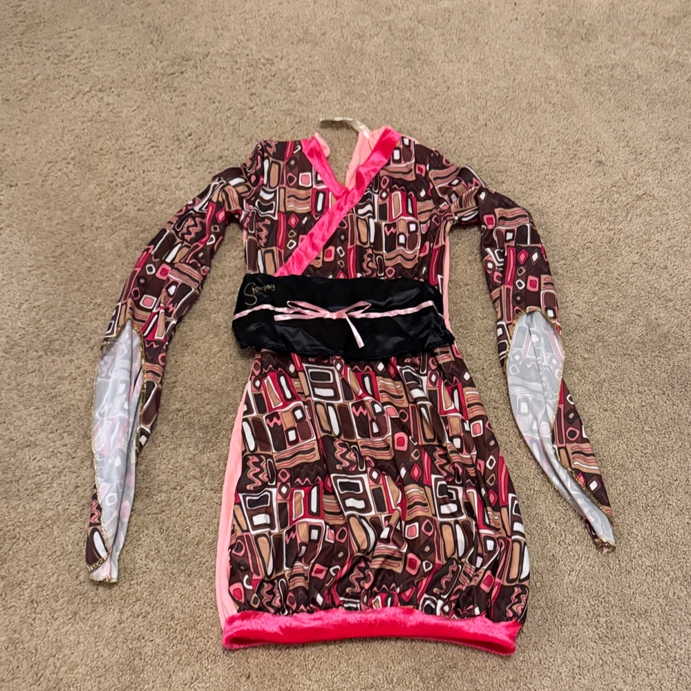 Vintage Disney High School Musical Retro Pattern Dress Sharpay